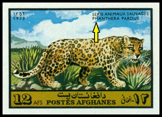 AFGÁNISTÁN. chybný název. levhart skvrnitý má být správně Panthera pardus