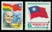 BOLÍVIE. vlajka Taiwanu je chybně